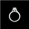 Image 2 : 1.18 ctw Certified Diamond Solitaire Ring 10K White Gold