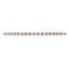 Image 2 : 9 ctw Oval Cut Diamond Designer Bracelet 18K Rose Gold