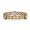 Image 1 : 27.35 ctw Citrine & Diamond Bracelet 14K Rose Gold