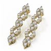 Image 1 : 5.6 ctw Marquise Cut Diamond Designer Earrings 18K Yellow Gold
