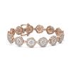 Image 1 : 12 ctw Diamond Designer Bracelet 18K Rose Gold