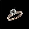 Image 2 : 2 ctw Certified Quality Diamond Engagement Ring 10K Rose Gold