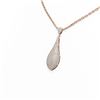 Image 2 : 3.42 ctw Diamond Necklace 18K Rose Gold