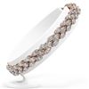 Image 2 : 16 ctw Marquise Diamond Designer Bracelet 18K Rose Gold