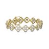 Image 1 : 15 ctw Diamond Designer Bracelet 18K Yellow Gold