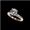 2.50 ctw Certified Quality Diamond Engagement Ring 10K Rose Gold