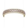 Image 1 : 43.05 ctw Morganite & Diamond Bracelet 18K Yellow Gold