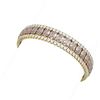 Image 2 : 43.05 ctw Morganite & Diamond Bracelet 18K Yellow Gold