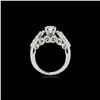 Image 2 : 1.7 ctw Certified Diamond Solitaire Ring 10K White Gold