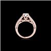 Image 2 : 1.65 ctw Certified Diamond Solitaire Ring 10K Rose Gold