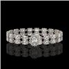 Image 1 : 13.54 ctw Oval Diamond Bracelet 18K White Gold