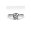 Image 1 : 1.01 ctw Oval Cut VS/SI Diamond Engagement Designer Ring 18K White Gold