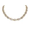 Image 1 : 75.21 ctw Morganite & Diamond Necklace 18K Yellow Gold