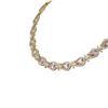 Image 2 : 75.21 ctw Morganite & Diamond Necklace 18K Yellow Gold