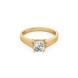 1.5 ctw Certified VS/SI Diamond Ring 18K Yellow Gold