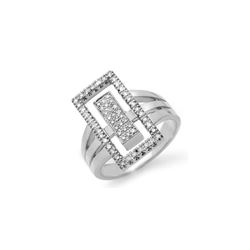 0.45 ctw Certified VS/SI Diamond Ring 14K White Gold