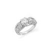 Image 1 : 1.90 ctw Certified VS/SI Diamond Ring 18K White Gold