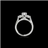 Image 2 : 1.75 ctw Certified Diamond 3 Stone Ring 10K White Gold