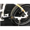 Image 2 : WHITE AND ORANGE RAD POWER BIKES RADMINI FOLDING 7 SPEED FRONT SUSPENSION ELECTRIC ASSIST BIKE WITH