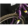 Image 2 : PURPLE NEXT CHALLENGER 18 SPEED TRAIL BIKE, FRONT BRAKES NEED REPAIR