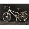 Image 1 : GREY NORCO MOUNTAINEER 21 SPEED FRONT SUSPENSION MOUNTAIN BIKE, BASKET AND RACKS WELDED DIRECTLY TO