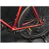 Image 2 : RUST RED ARIES A7 7 SPEED HYBRID ROAD/TRAIL BIKE WITH REAR DISC BRAKE, BRAKE NEEDS