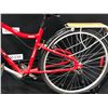 Image 2 : ORANGE REEBOK MOVE PREMIER 7 SPEED FRONT SUSPENSION HYBRID CRUISER BIKE, BRAKES NEED ADJUSTMENT,
