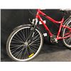 Image 3 : ORANGE REEBOK MOVE PREMIER 7 SPEED FRONT SUSPENSION HYBRID CRUISER BIKE, BRAKES NEED ADJUSTMENT,