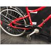 Image 5 : ORANGE REEBOK MOVE PREMIER 7 SPEED FRONT SUSPENSION HYBRID CRUISER BIKE, BRAKES NEED ADJUSTMENT,