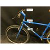 Image 2 : BLUE NORCO BUSH PILOT 21 SPEED MOUNTAIN BIKE, FRONT BRAKE ONLY