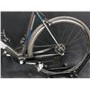 Image 2 : GREY AND BLACK OPUS GAMMA 30 CARBON FIBRE 20 SPEED ROAD BIKE, CLIP PEDALS, NEEDS REAR TUBE
