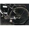 Image 2 : BLACK NAKAMURA NIN 3 ROYAL 21 SPEED FRONT SUSPENSION HYBRID TRAIL BIKE, 19" FRAME SIZE