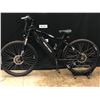 Image 1 : BLACK VOLT BIKE BRAVO 7 SPEED ELECTRIC ASSIST FRONT SUSPENSION MOUNTAIN BIKE WITH FRONT AND REAR