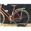 Image 2 : RED RALEIGH SPIRIT 5 SPEED VINTAGE CRUISER BIKE