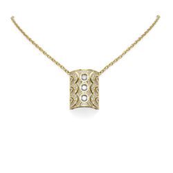 4.26 ctw Diamond Necklace 18K Yellow Gold
