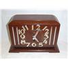 Image 1 : Table Clock in Bakelite with 8 day move