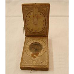 Pliable Sundial with compass