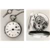 Image 1 : Pocket Watch in silver, signed BREGUET