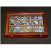 Image 1 : Mahogany Showcase with filled with keys