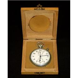 Pocket Stop Watch, signed RAYOND