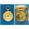 Image 1 : Nice Pocket Watch in 18 carat gold