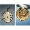 Image 1 : Pocket Watch in silver case COHEN