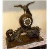 Image 1 : Clock in form of a dragon, bronze