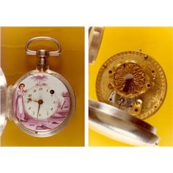 Pocket Watch in silver FAIVRE