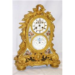 Clock made of hot-gilt bronze BROCOT