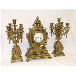 Chimney Clock made of brass