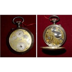 Pocket Watch in silver, signed UNICUM