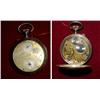 Image 1 : Pocket Watch in silver, signed UNICUM