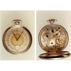 Pocket Watch in chromed case