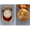 Image 1 : Pocket Watch with a golden double case